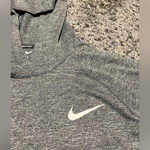 Grey Dry-Fit Nike Hoodie